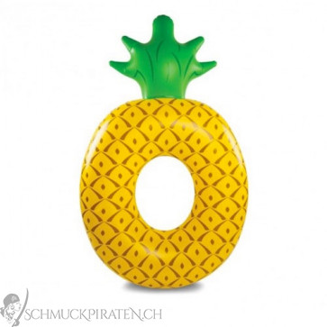 Aufblasbarer XXL Ananas Schwimmring -Bild 1