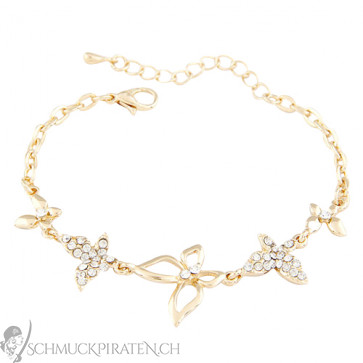 Modeschmuck - Armband für Damen in gold 