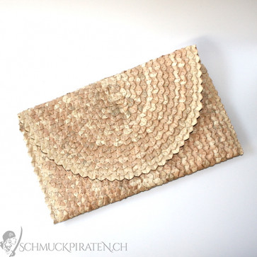 Original Bali Palmblatt Clutch Handtasche natural-Bild 1