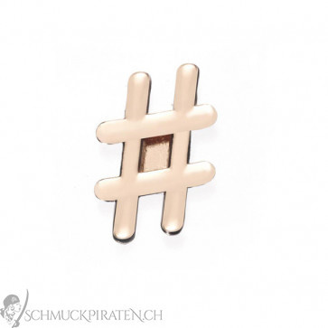 Purelei "Hashtag" Charm, roségold