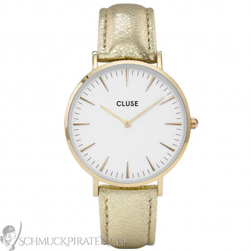 Cluse Watch La Bohème Metallic Gold und White -Bild1