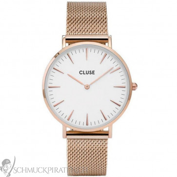 Cluse Watch La Bohème "Mesh" rosègoldfarben -Bild1