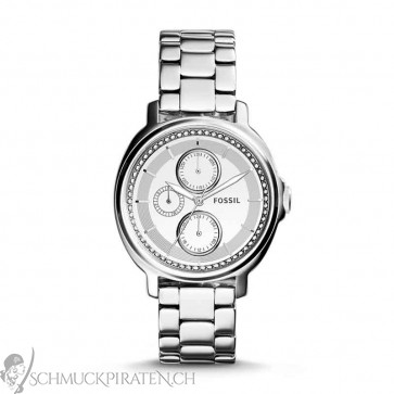 Damen Armbanduhr Fossil Chelsea silber ES3718- Bild 1