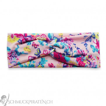 Haarband im Turban Look mit Sommer Print