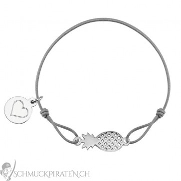 Purelei Armband Pineapple Ikona silberfarben & grau-Bild 1