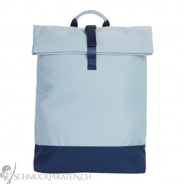 Rolltop Rucksack Backpack wasserdicht hellblau-Bild1