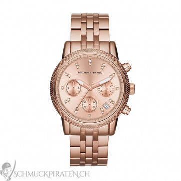 Michael Kors Ritz MK6077 Damen Uhr in roségold-Bild 1