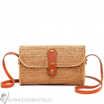 Original Bali Rattanbag "Rectangle" natur-Bild 1