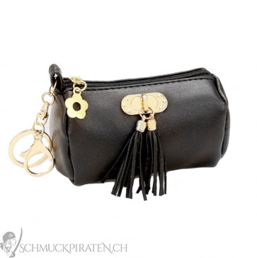 Schlüsselanhänger "Mini Bag" in schwarz -Bild1