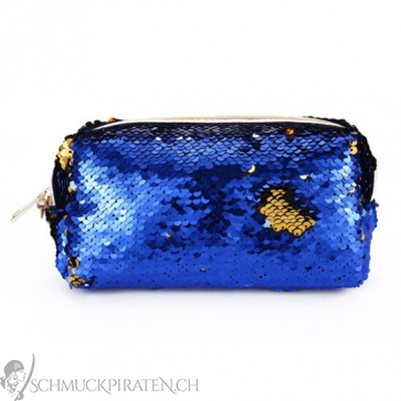  Kosmetiktasche Make-Up Tasche "Mermaid" blau-Bild 1