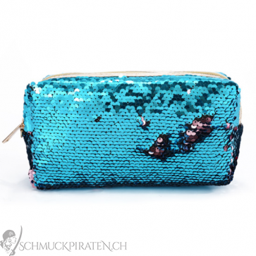  Kosmetiktasche Make-Up Tasche "Mermaid" skyblue-Bild 1