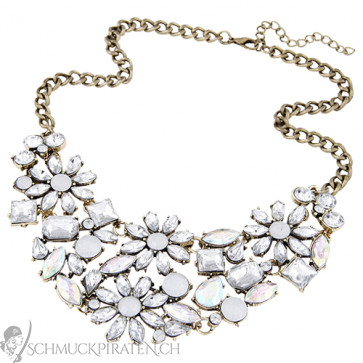 Damen Kette in gold - Modeschmuck - Bild 1