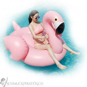 Aufblasbarer Riesenflamingo - 150 x 130 x 86 cm-Bild1