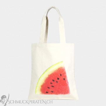 Canvas Tasche Eco mit Wassermelonen Print