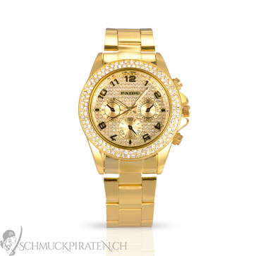 Damen Armbanduhr in gold-klassisch-Bild 1