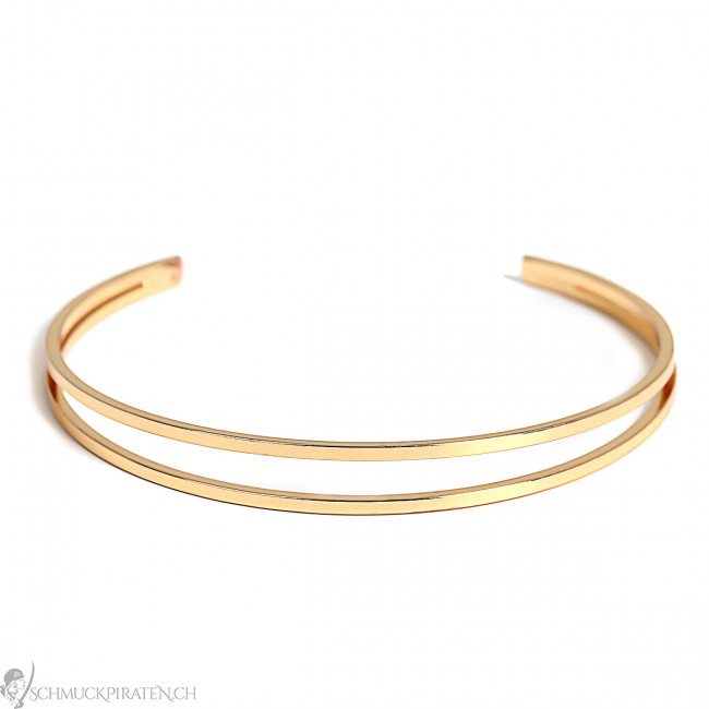 Yardenfun Armspange Gold - Verstellbarer Armreif Für Damen, Hautfreundliches Material