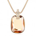 Halskette für Damen "Apricot Stone" in gold