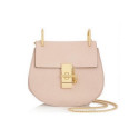 Handtasche für Damen Chain in rosa und gold
