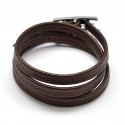 Armband für Herren "Classic Leather" in braun
