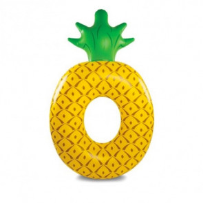 Aufblasbarer XXL Ananas Schwimmring -Bild 1