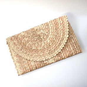 Original Bali Palmblatt Clutch Handtasche natural-Bild 1