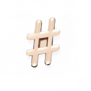 Purelei "Hashtag" Charm, roségold