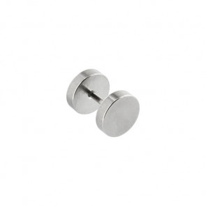 Fake Plugs in silber-12 mm