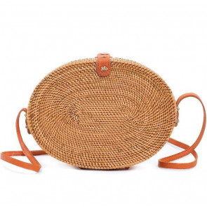 Original Bali Rattanbag Oval natur-Bild 1