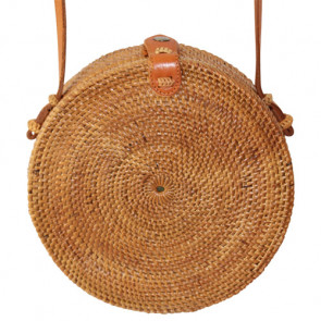 Original Bali Rattanbag Roundie Natur-Bild 1