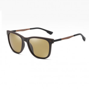 Sonnenbrille für Herren schwarz/bronze mit braun getönten Gläsern-Bild1