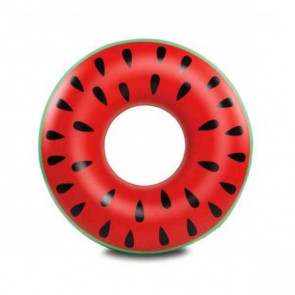 Aufblasbarer XXL Wassermelonen Schwimmring -Bild 1