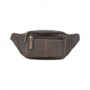 Visconti Gürteltasche Bauchtasche ölbraun & echt Leder-Bild1