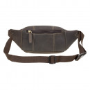 Visconti Gürteltasche Bauchtasche ölbraun & echt Leder-Bild4