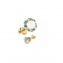 Ear Jackets in gold mit hellen Steinen-Bild 2