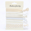 Elastisches Armbandset / Haaraccessoire "Pure"
