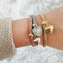 Armband Set Herzen in gold, silber und roségold-Bild 2