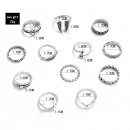 Midi Ring Set "Eyrie" 12-teilig silberfarben Vintage-Bild3