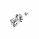 Ear Jacket Ohrringe in silber mit Halbmondform-Bild 2