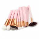 Pinselset "Rose Love" 12-teilig rosa & rosèfarben -Bild1