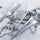 Pinselset "Silver Unicorn" 5-teilig -Bild2