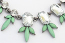 Schmuckset in silber und grün-Bild 2