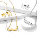 Damen Schmuckset "Stars" Edelstahl & goldfarben-Bild 2