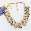Damen Statementkette in altgold Vintage-Bild 2