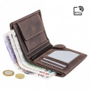 Visconti Portemonnaie "Spear" für Herren - ölbraun & echt Leder-Bild 4